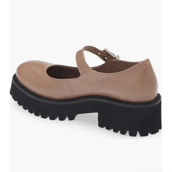 🆕Jeffrey Campbell Mary Jane Chunky Sole Platform Pump::Beige Box Khaki::NIB:: - Picture 2 of 10